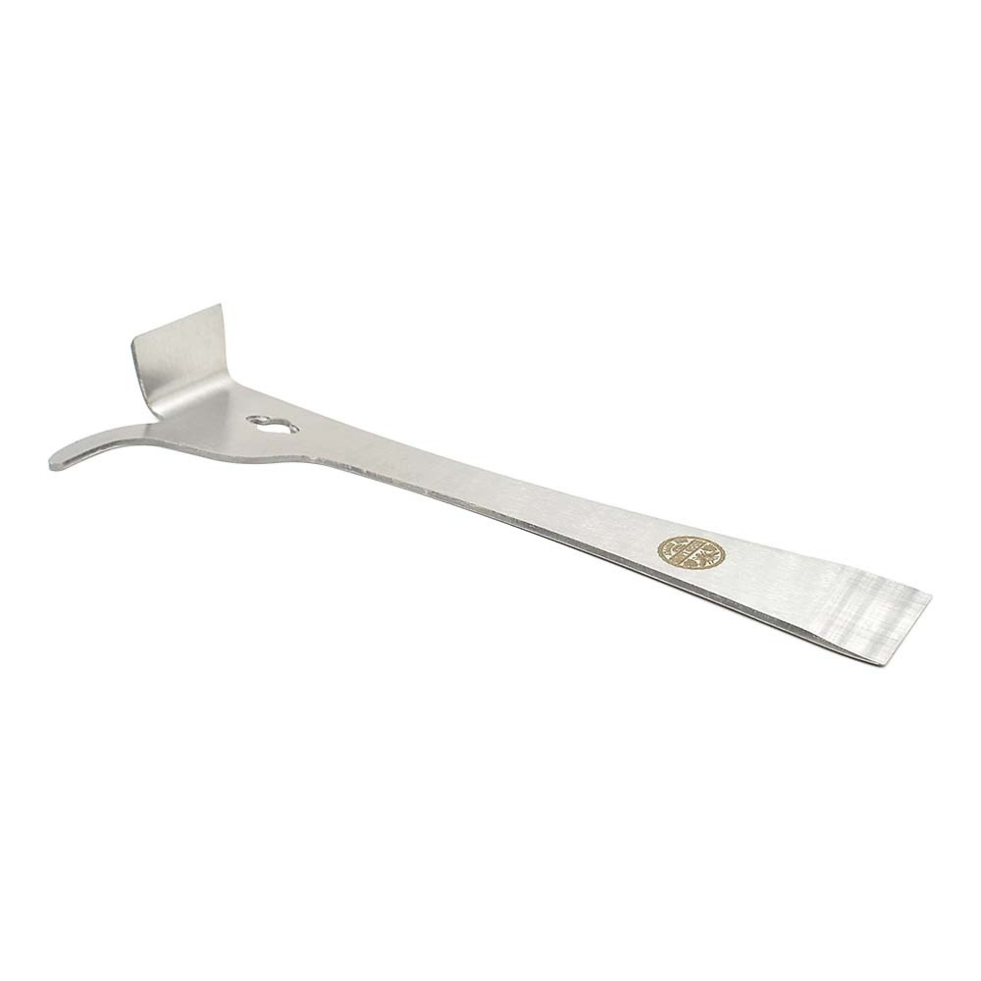 Good Land Bee Supply GLHT-2ENDHOOK 10 Inch Stainless Steel Standard Beehive Frame Lifter and Scraper J Hook Tool
